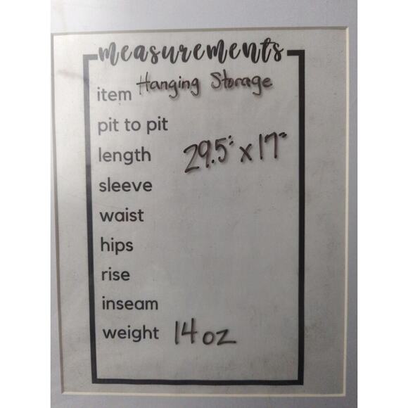 Hanging Storage Closet Pockets Double Sided Jewelry‎ Accessories Pink Green - Picture 6 of 7